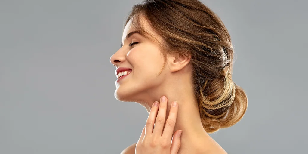 засос на шее